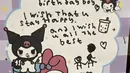 <p>Tidak hanya anak pertama, Zoe juga memberikan ucapan selamat yang manis. Tulisan tangan dalam kartu ucapan dengan gambar yang dibuat sweet banget. [Instagram/artikasaridevi]</p>