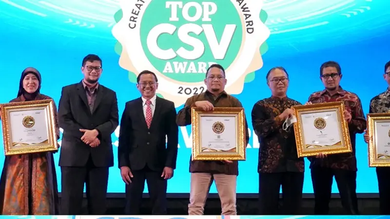 Para Peraih Gelar TOP CSV Award dan Top SDGs Award 2022