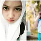 Potret Dulu Vs Kini Happy Asmara Pakai Seragam SMA. (Sumber: Instagram/happy_asmara77)