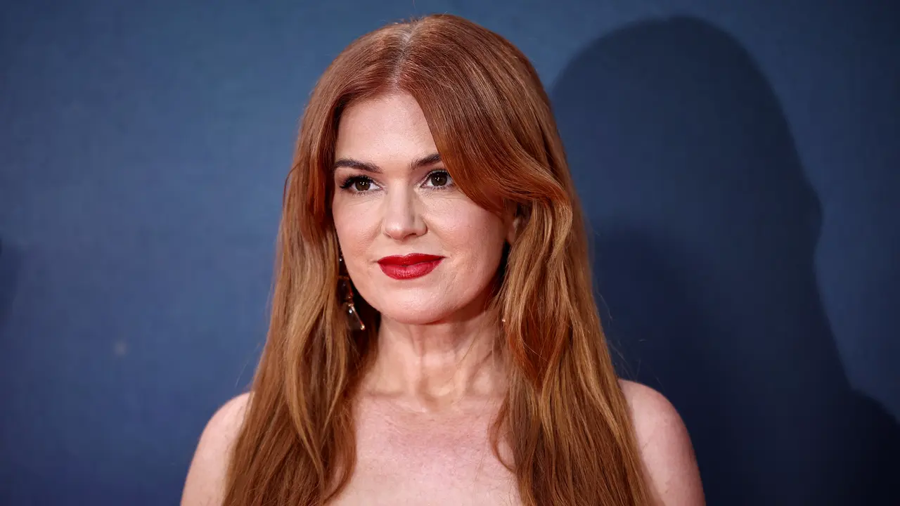 Isla Fisher. (HENRY NICHOLLS / AFP)
