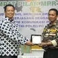 Wakil Ketua MPR DR. Mahyudin, ST., MM., menyatakan senang MPR bisa bekerjasama dengan GM FKPPI (Generasi Muda Forum Komunikasi Putra Putri Purnawirawan dan Putra Putri TNI/Polri) Kota Bontang dalam melakukan sosialisasi Empat Pilar MPR.