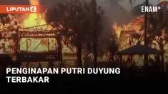 Musibah kebakaran melanda kawasan wisata Taman Impian Jaya Ancol Minggu (22/8) sore. Api membakar dan menghanguskan tiga bangunan penginapan Putri Duyung Resort.
