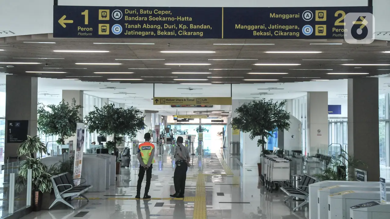 Persiapan Stasiun BNI City Layani KRL Commuter Line