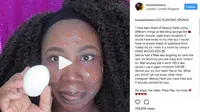 Unik, Beauty Vlogger Ratakan Foundation Pakai Telur Rebus