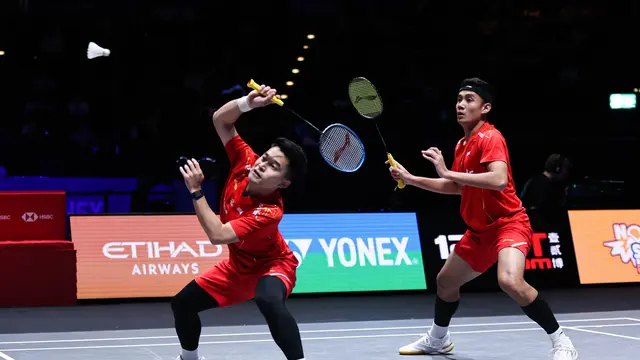 Leo Rolly Carnando/Bagas Maulana - All England 2025 - Bulu Tangkis