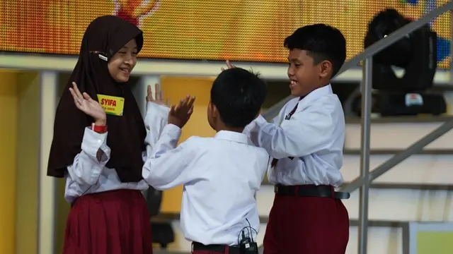 Babak ‘Satu Lawan Satu’, Strategi dan Ketangkasan Jadi Kunci Lolos di DANCOW Indonesia Cerdas Episode 5