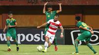 Duel Sriwijaya FC vs Madura United di Piala Indonesia 2018. (Bola.com/Aditya Wany)