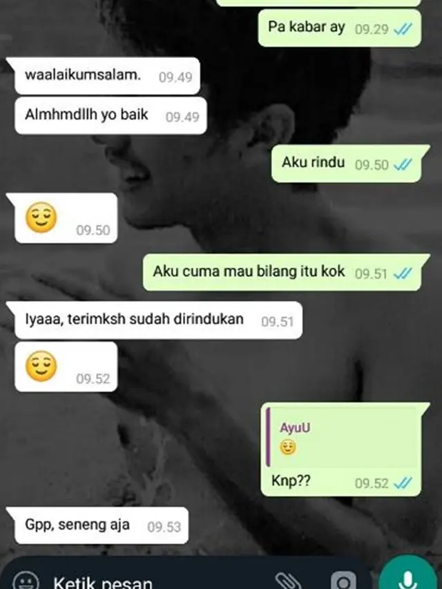 6 Chat Mantan Bilang Jujur Lagi Kangen Ini Bikin Baper