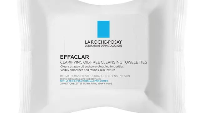 La Roche-Posay Effaclar Clarifying Oil-Free Cleansing Towelettes
