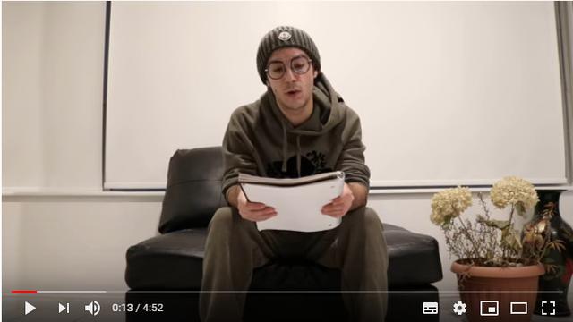 James Potok meminta maaf atas prank virus corona.