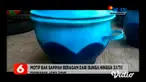 Ban mobil bekas yang tidak terpakai biasanya menjadi sampah. Namun di tangan orang kreatif, ban bekas truk ini bisa disulap menjadi tempat sampah unik.