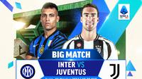 Jadwal live streaming pertandingan Serie A 2024/25: Inter Milan vs Juventus pada matchweek 9 di Vidio. (sum. doc. vidio.com)