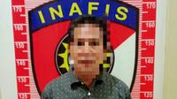 Tersangka BA, warga Kota Gajah, Kabupaten Lampung Tengah ini akhirnya digelandang ke Mapolres Lampung Timur untuk mempertanggungjawabkan perbuatannya.