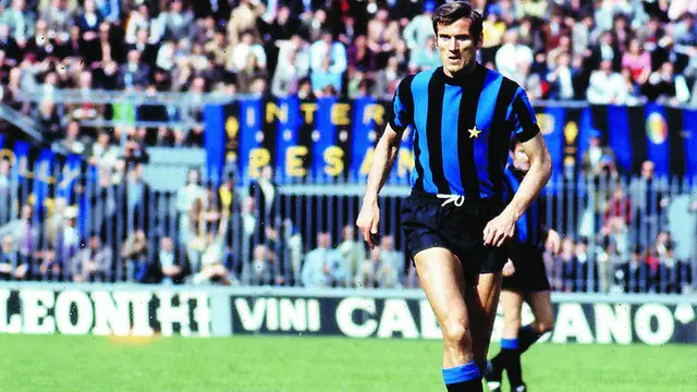 Pemain legendaris Inter Milan Giacinto Facchetti