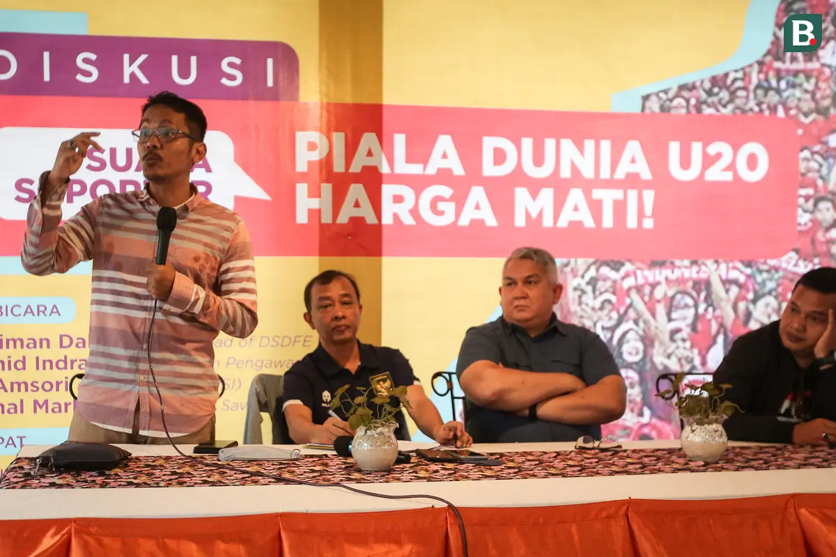 Diskusi Suporter Timnas Indonesia Menyambut Piala Dunia U-20 2023