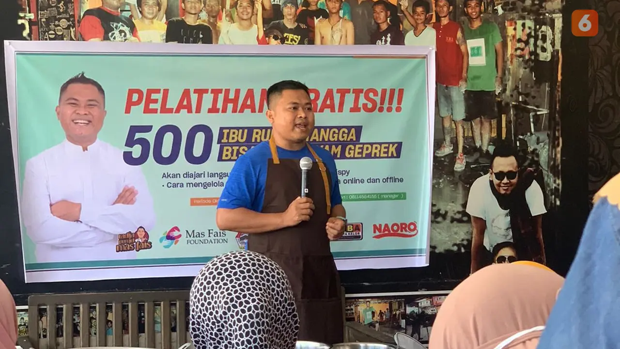 Fais Arfianto, Polisi yang melatih kuliner ratusan ibu-ibu di Kota Palu