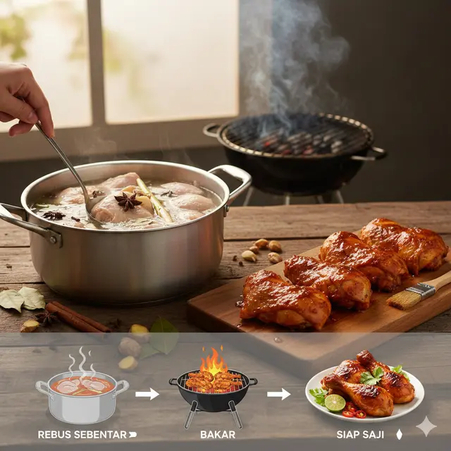Tips Bumbu Ayam Bakar Meresap Sempurna (Foto: Gemini AI)