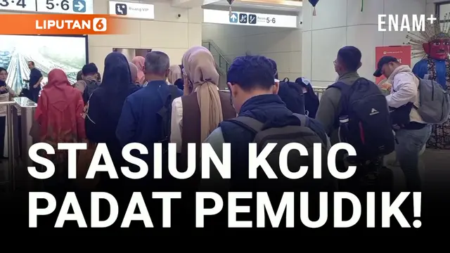 VIDEO: H-3 Lebaran, Penumpang Whoosh Tembus 18 Ribu!