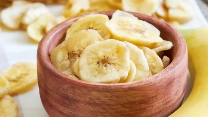 Ilustrasi keripik pisang./Copyright shutterstock,com