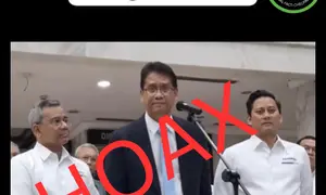 Cek Fakta Liputan6.com menemukan klaim video Menteri Keuangan (Menkeu) Purbaya Yudhi Sadewa bagikan bantuan