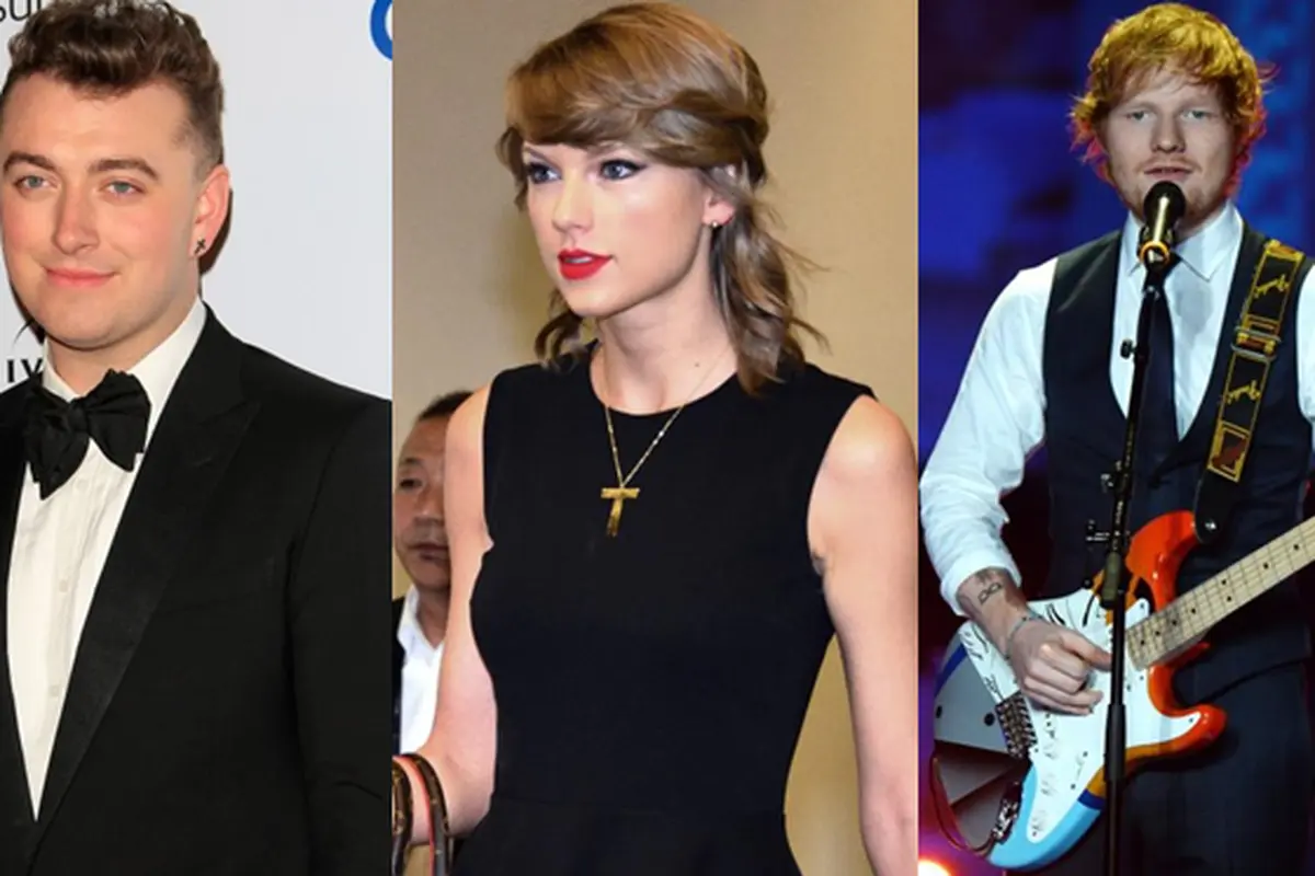 [Bintang] Sam Smith, Taylor Swift, Ed Sheeran