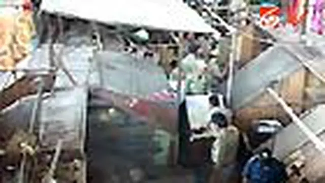 Dijadikan Tempat Tinggal, Kios Dibongkar
