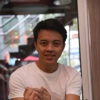 Bisma  memiliki talenta di dunia musik dan dance, Bisma sangat lihai menari ‘Breakdance’.   (Andy Masela/Bintang.com)