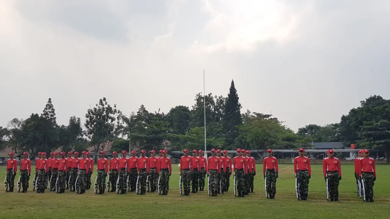 Paskibraka - Calon Paskibraka Jalani Latihan Gabungan Bersama Paspampres