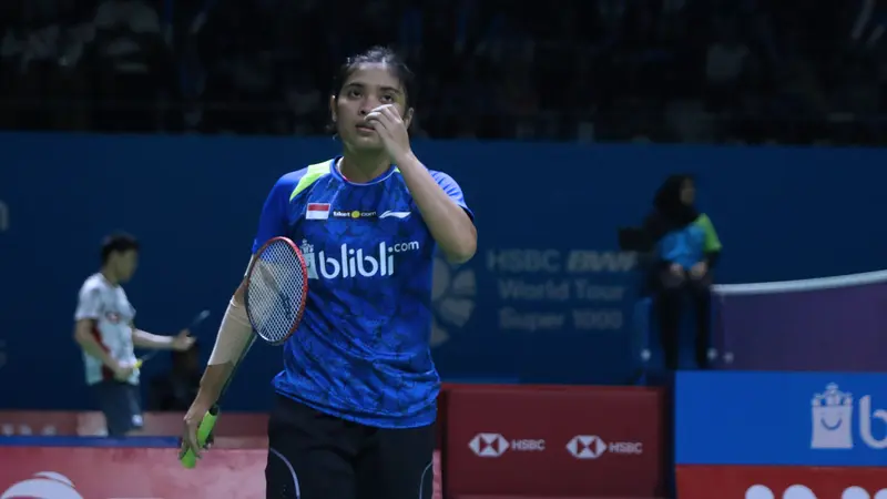 Gregoria Mariska Tunjung Kandas di 16 Besar