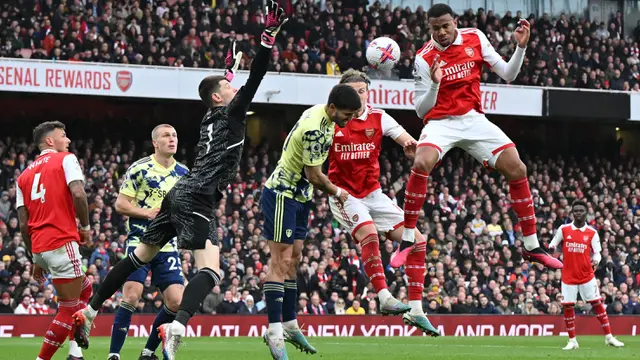 Foto: Ukir Rekor Baru, Arsenal Semakin Mantap di Puncak Klasemen Liga Inggris