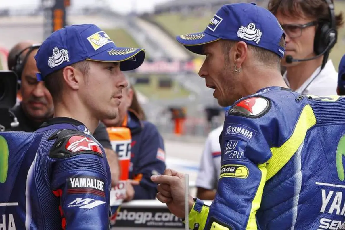 Valentino Rossi dan Maverick Vinales