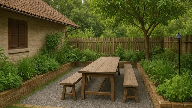 7 Model Taman Belakang Rumah Kampung Buat Santai Sehari-hari, Adem dan Bikin Betah