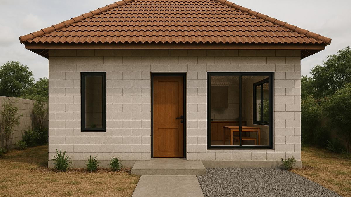 7 Rumah Sederhana dengan Hebel Tanpa Plester, Tampil Unik dan Hemat Biaya