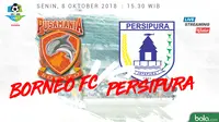Jadwal Liga 1 2018 pekan ke-24, Borneo FC vs Persipura Jayapura. (Bola.com/Dody Iryawan)