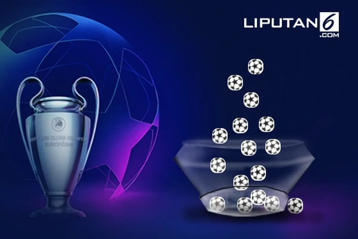 Banner Infografis 16 Besar Liga Champions 2018/2019