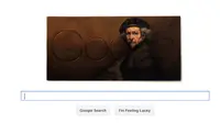 Google Peringati Kelahiran Pelukis Legendaris Rembrandt di Doodle