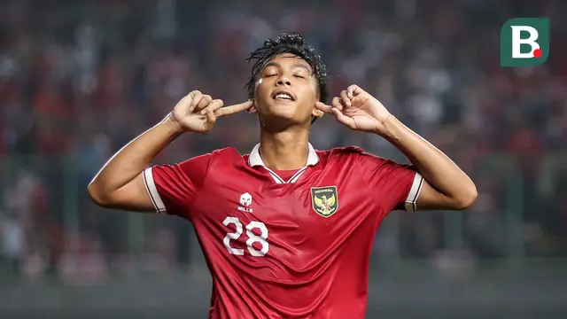 Foto: Parade Gol dan Selebrasi Rabbani Tasnim Saat Cetak Hattrick untuk Timnas Indonesia U-19 di Ajang Piala AFF U-19 2022