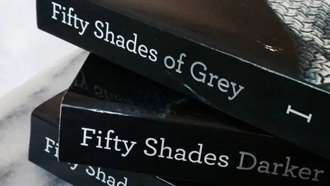 Novel Fifty Shades of Grey/copyright The Book Lounge