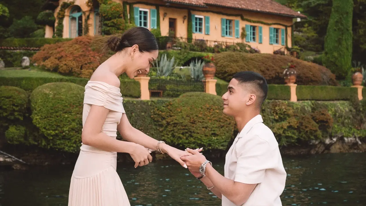 Al Ghazali Melamar Alyssa Daguise
