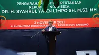 Mentan SYL Siap Gandeng Pemangku Adat, Demi Jadikan Hutan sebagai Lahan Agrowisata