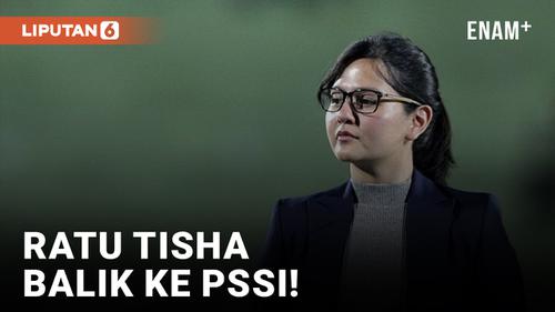 VIDEO: Ratu Tisha Daftar Jadi Wakil Ketum PSSI