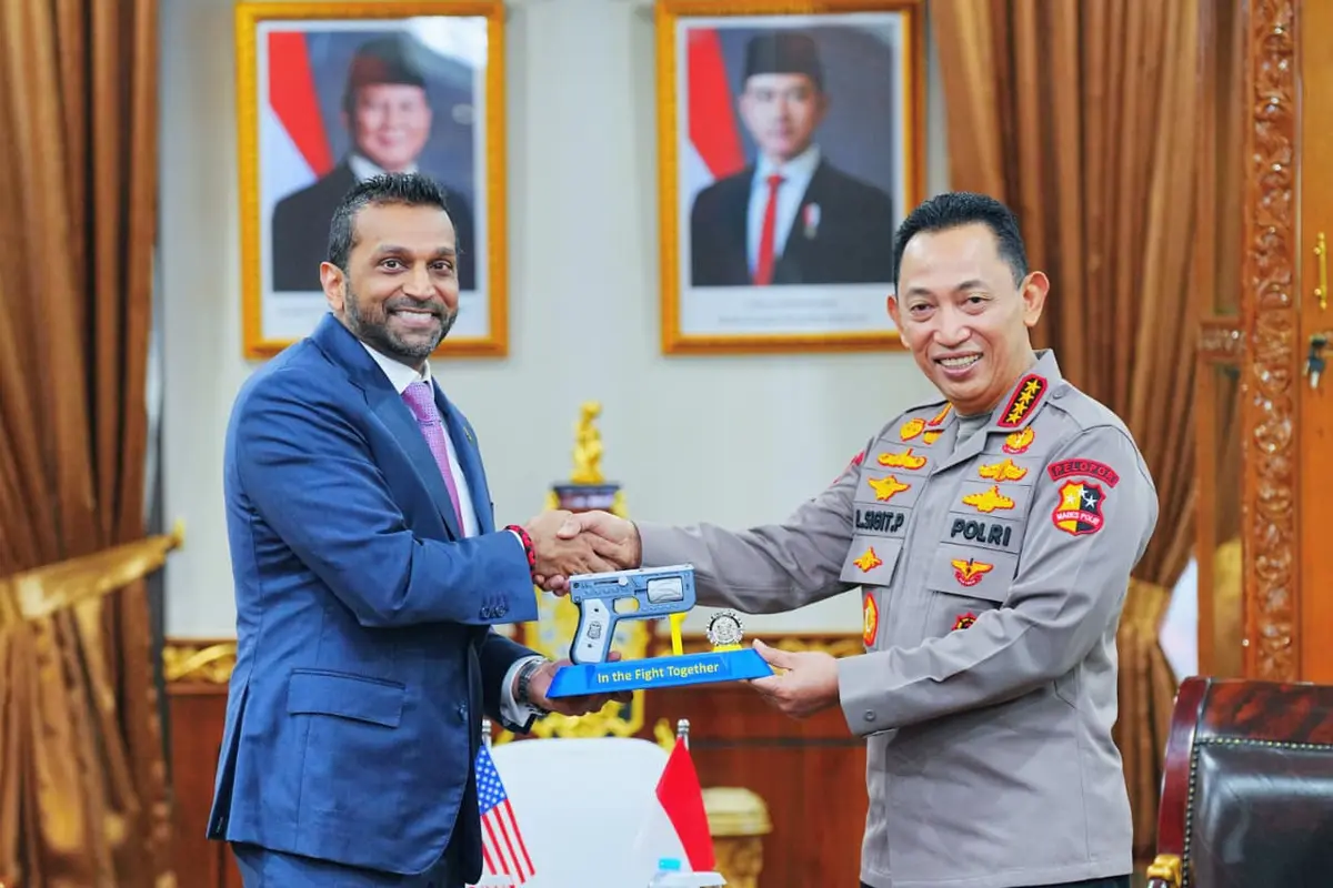 Kapolri Bertemu Direktur FBI Kash Patel