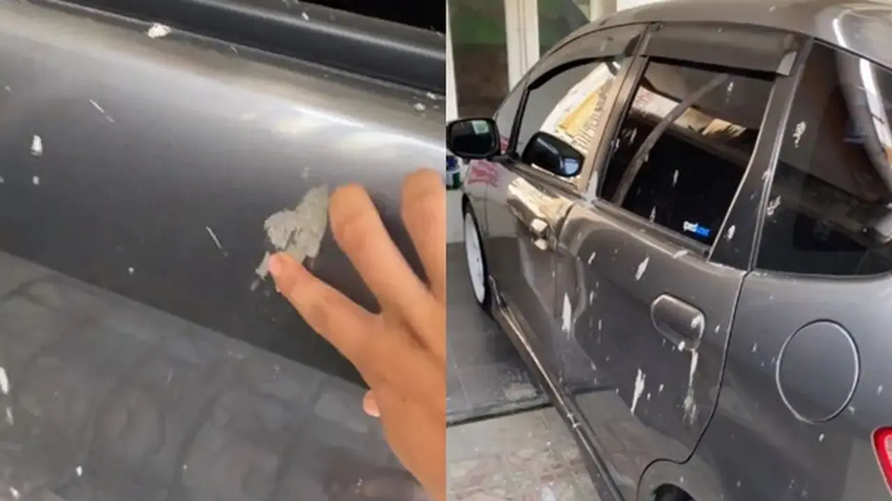 Parkir Mobil di Garasi Tak Selalu Aman, Bisa Saja Terkena Cipratan Semen Tetangga