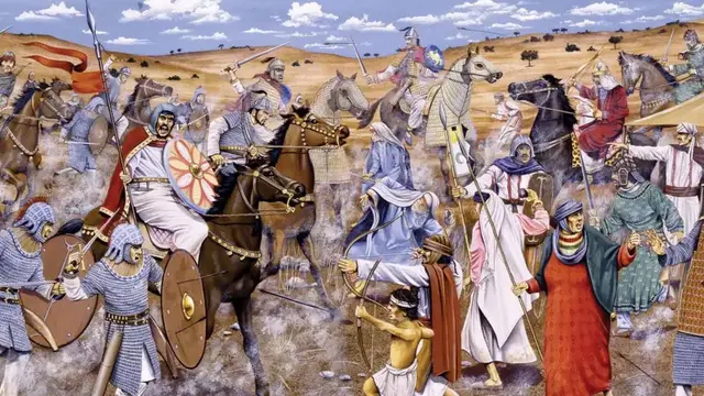 Ilustrasi Perang Yarmuk