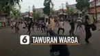 Beredar video aksi tawuran antar warga kembali terjadi di Jalan Tanah Tinggi Barat, Johar Baru, Jakarta Pusat.