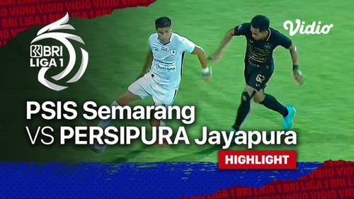 VIDEO: Highlights BRI Liga 1, Persipura Jayapura Bungkam PSIS Semarang 4-0
