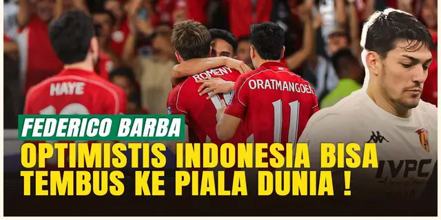 VIDEO: Bintang Persib Federico Barba: Semoga Indonesia dan Italia Bertemu di Piala Dunia!