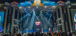 Keseruan Livin’ Fest Music di Suarabaya./copyright istimewa