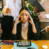 Burnout Pada Wanita Karir./copyright pexels/Antoni Shkraba Studio