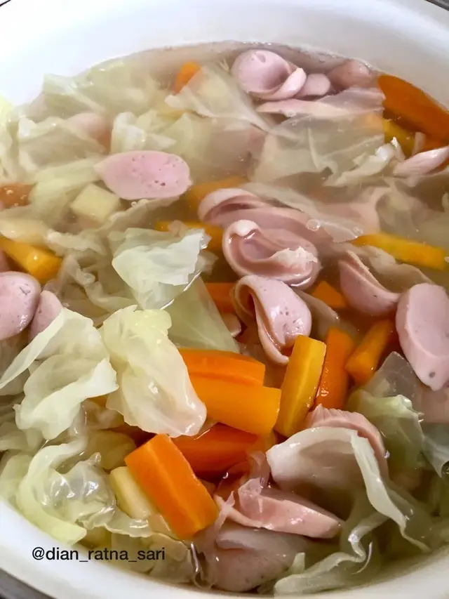 Resep sup kulkas super simpel